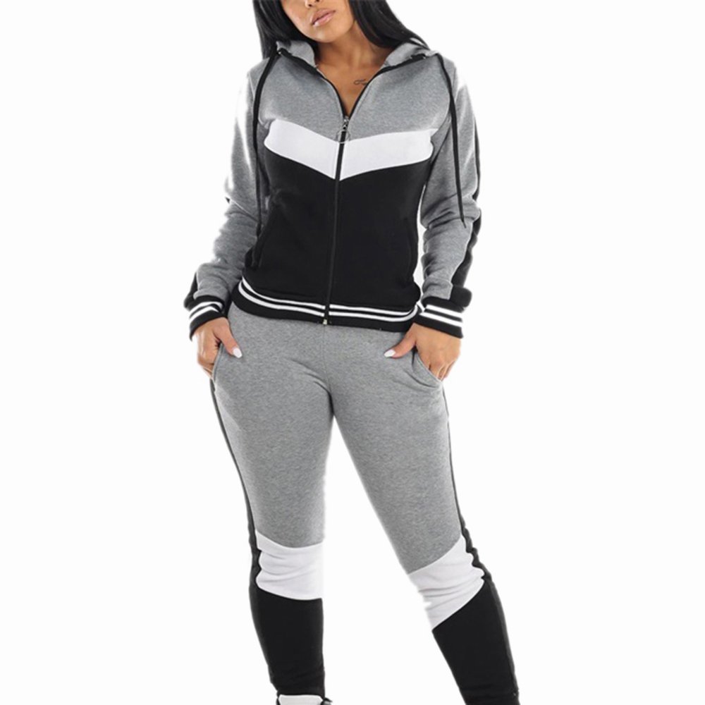 Uc741d635c0934daaa495b0c1fa529605u.jpg Fleece Tracksuit – Cozy, Warm & Stylish Winter Activewear Set - Image 1