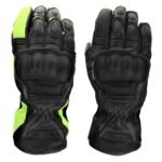 Waterproof Motorcycle Gloves – Thermal Touchscreen Riding Gloves with Hard Knuckle Protection