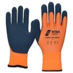 Heavy Duty Impact Safety Gloves – High-Vis Anti-Vibration Work Gloves with TPR Knuckle Protection & Reinforced Palm